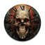 Horloge murale en bois massif Patillo-244829563