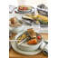 over&back Stackable Semi Hand-Finished Stoneware Dinner Bowls, Set of 4-99279681