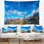 Paysage, montagnes des Alpes en Suisse, tapisserie-28509305
