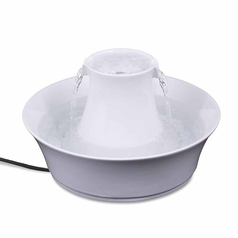 Anti-Skid Pet Fountain, White