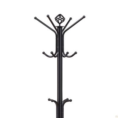 Portemanteau en métal noir
