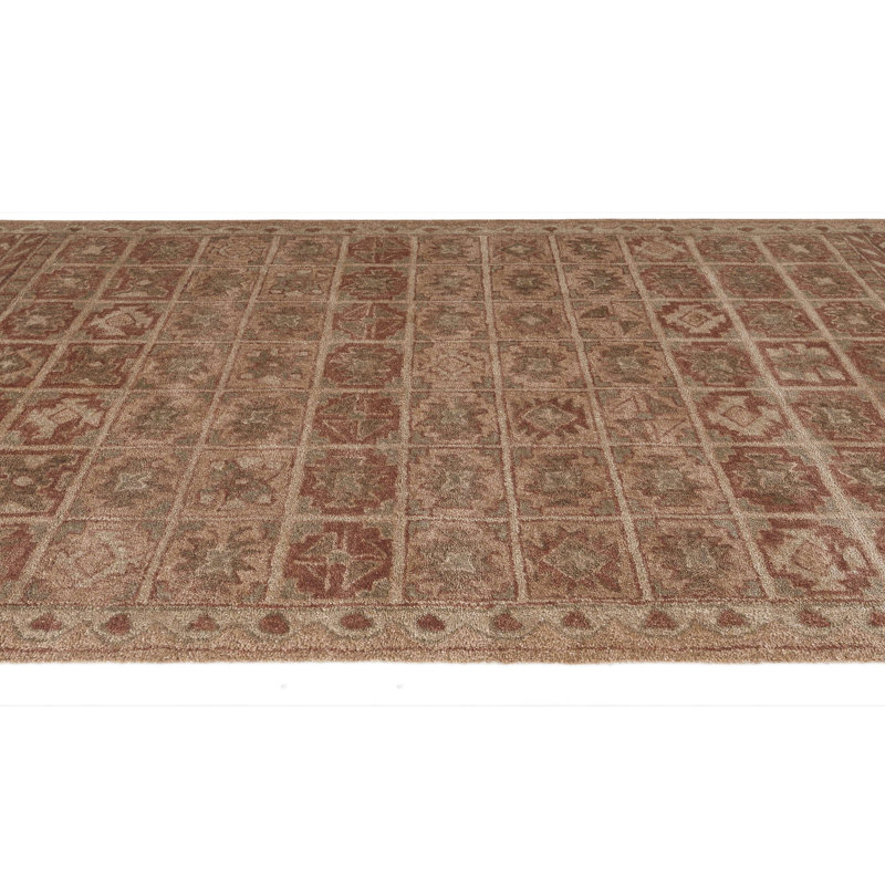 Esther Hand Tufted Wool Indoor Rug, Rectangle 8'9" x 11'9"