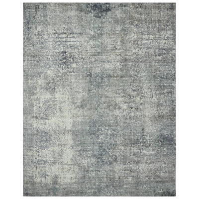 Elements Storm Gray Handmade Area Rug