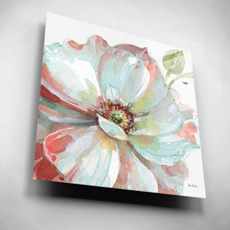 'Spring Meadow VI' by Lisa Audit, Acrylic Glass Wall Art, 12" H x 12" W x 0.13" D