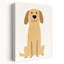 Adorable reproduction d'art mural mignon Golden Retriever-133196987