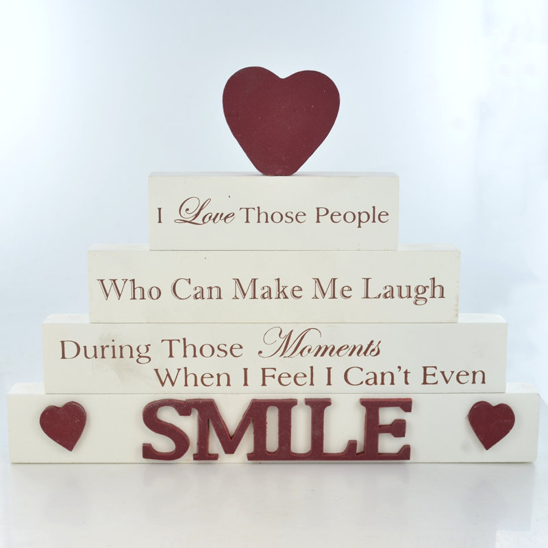 Words And Text Wall Decor on Wood