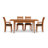 Sarah 4 - Person Solid Wood Top Four Leg Dining Set-16848865-37101031-39921223