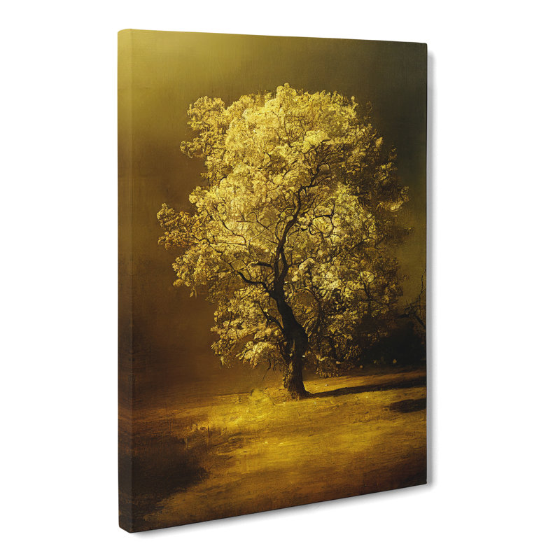 CAN-V0523-2670X Vintage Tree Vol.1 - Wrapped Canvas Print, 50cm H x 35cm W x 3cm D