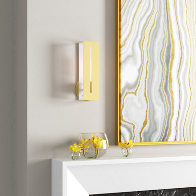 Columbus Steel Armed Sconce