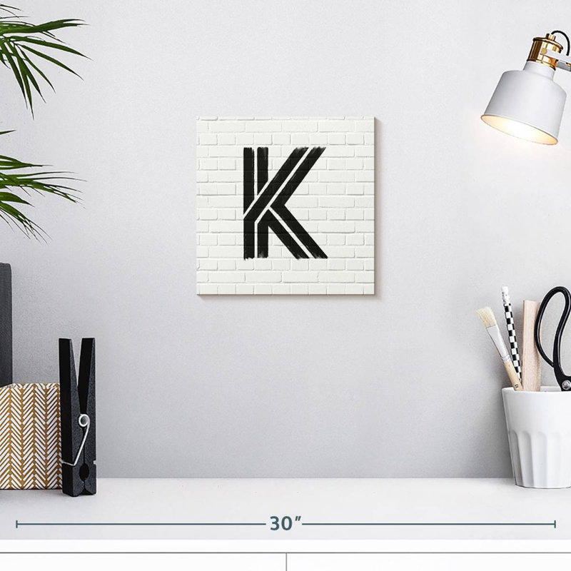 Keiri Brick K, 10" H x 10" W