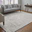 Eastfield Wool Abstract Area Rug in Ivory-1494928631