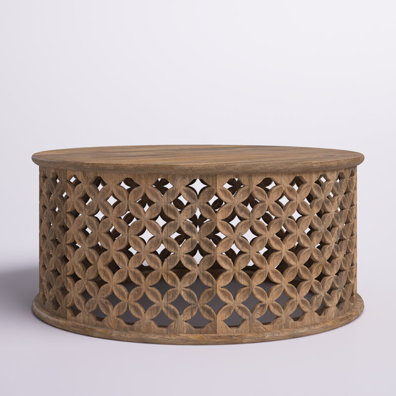 Table basse Alfi, Naturel brûlé