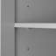 Armoire de rangement avec deux portes pour salle de bain, bureau, tablette réglable, panneau de fibres à densité moyenne-1501409771-1501409774