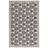 Blazier Hand Tufted Wool/Cotton Geometric Rug in Gray/Pink-1000377054