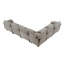 Ensemble de canapé modulaire 6 pièces Modern Contemporary-1677420341
