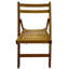 Chaise pliante en bois massif 4 chaises - ton miel pour intérieur / extérieur 4 chaises dans différents teintes
