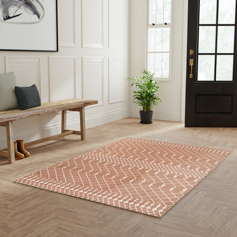 Tapis bohémien Dakota Fields Burrillville, Rectangle 4 pi x 6 pi
