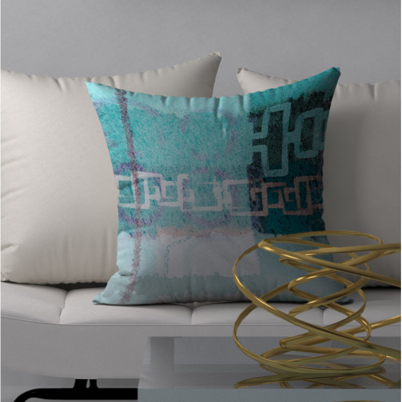  Housse de coussin carré et insert, 18" x 18"