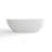 freestanding solid surface soaking bathtub