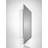 Adaku 16" W 22" H Rectangular, Wall mounted Frameless Medicine Cabinet Mirror with 2 fived Shelves