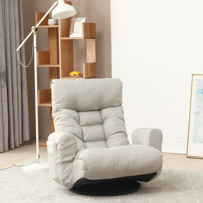 Fauteuil de jeu confortable avec base réglable et rotative