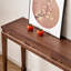 Console moderne simple rectangulaire brune-118005062