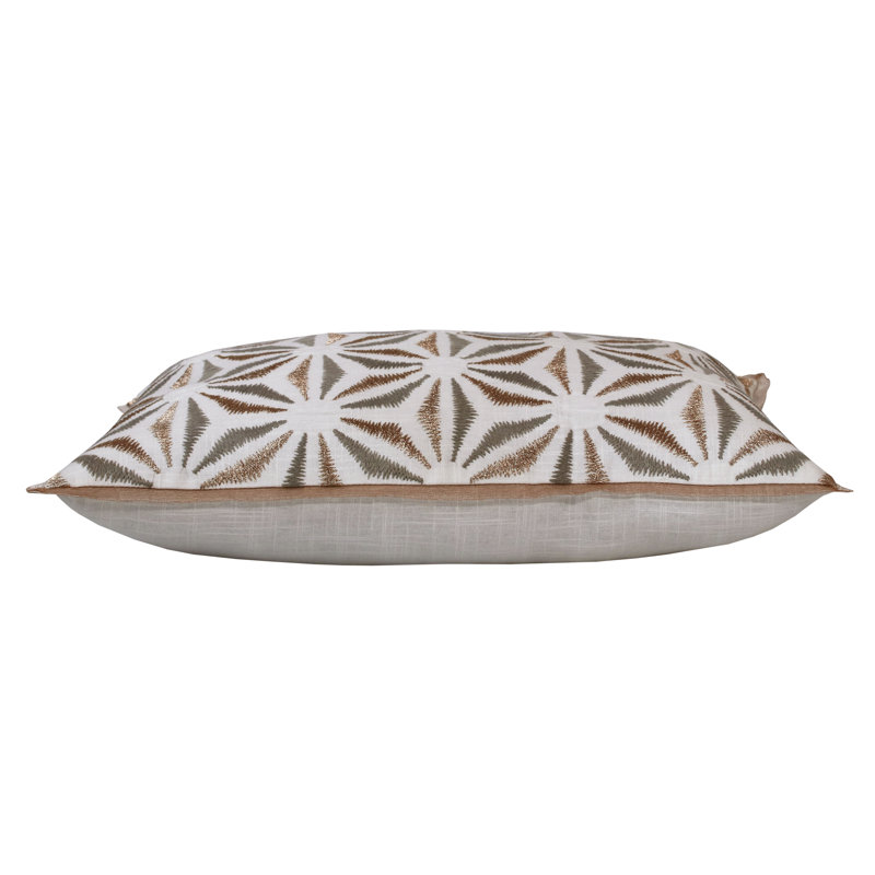Rajani Home Geometric Cotton Throw Pillow