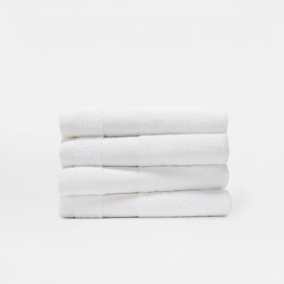 Ensemble de 4 essuie-mains 100% coton