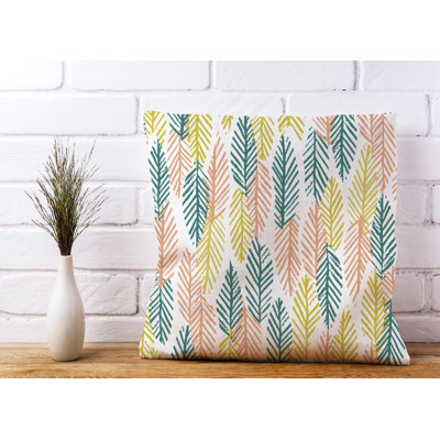 Letizia Floral Square Cushion