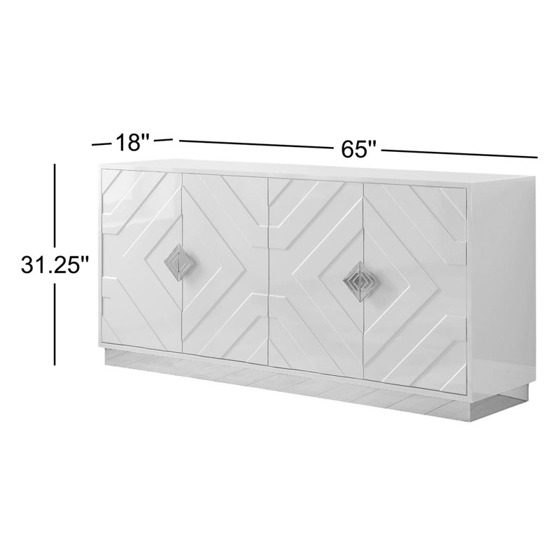 Buffet Warburton, gris