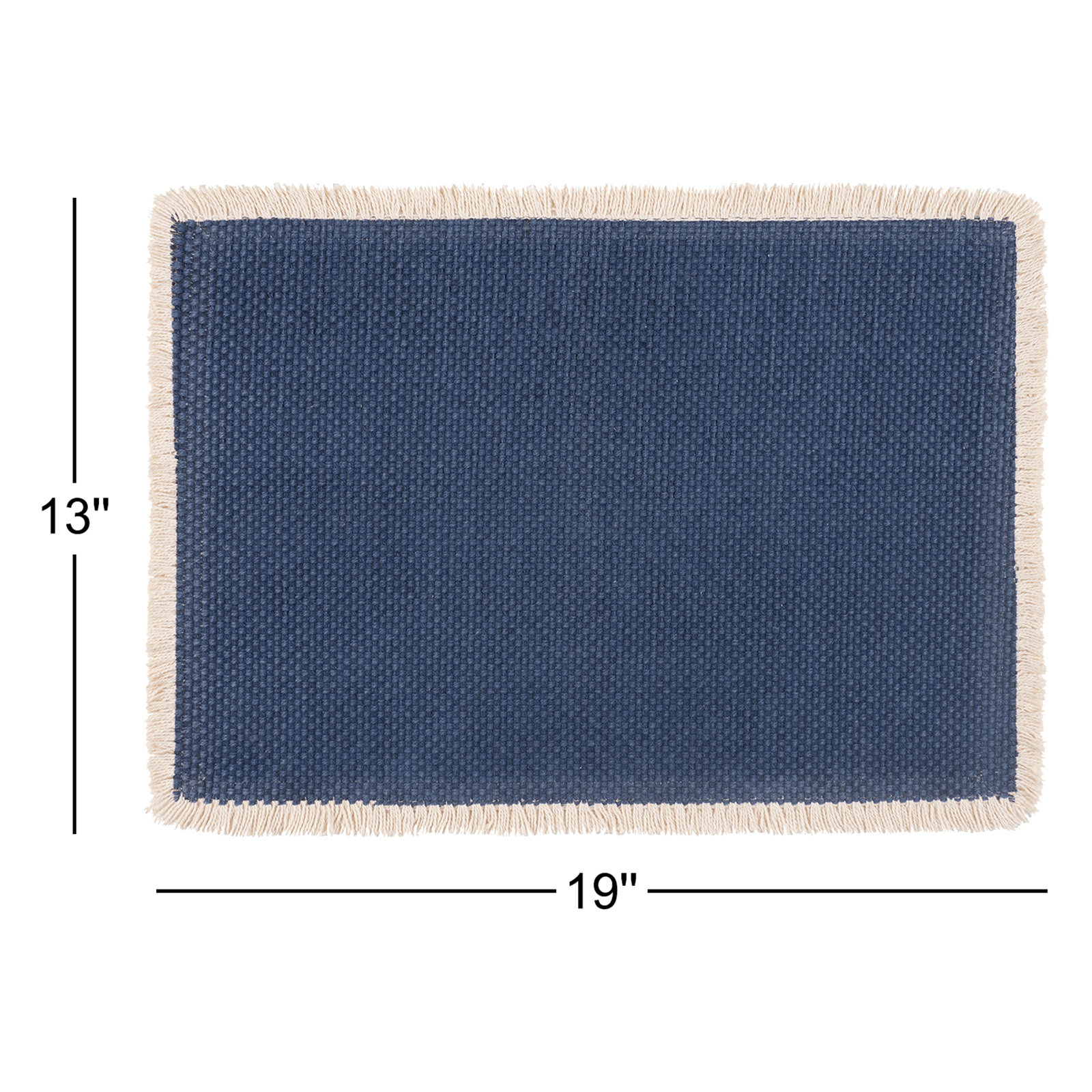 Morrone Cotton Placemat, Dutch Blue