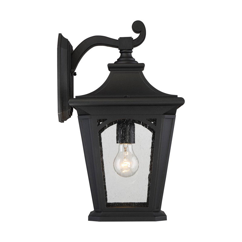Aadrith Outdoor Wall Lantern, 46.1cm H x 25.4cm W x 27.9cm D