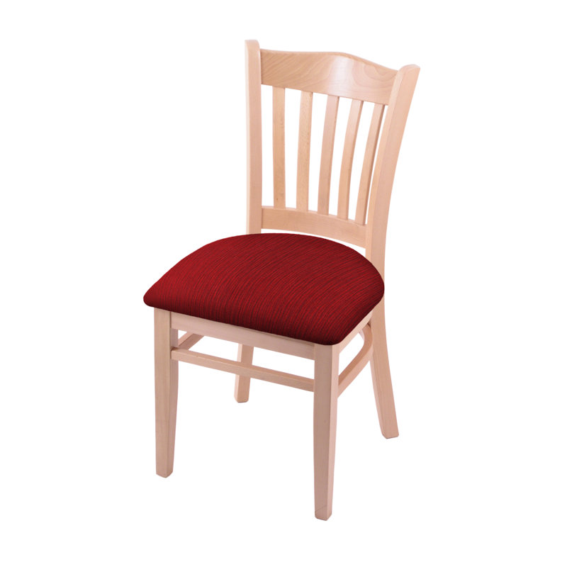 Hampton 18'' H Upholstered Beech Side Chair, Medium, Graph Ruby
