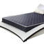 Matelas en mousse haute densité imperméable de 6 pouces avec tissu respirant matelassé à losanges bleu marine. La courtepointe assure à la fois style et circulation d'air pour un sommeil frais-2064655539
