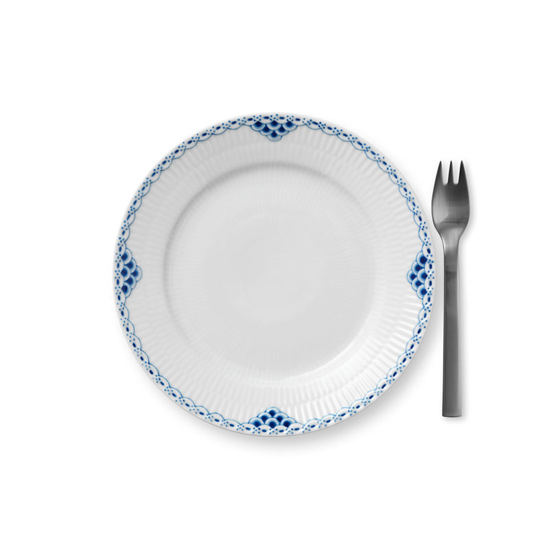 Princess Royal Copenhagen Plate, 7.5" W