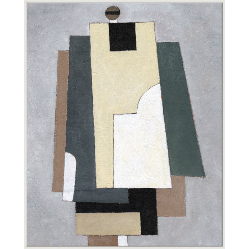 Hommage à Marsden Hartley - peinture, H 40 po x l 32 po x P 2,625 po, Blanc