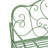 Sunnydaze Outdoor Garden Bench-Green
