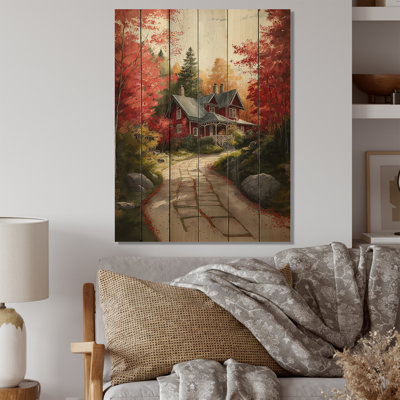 Feuillage d'automne au chalet II - impression