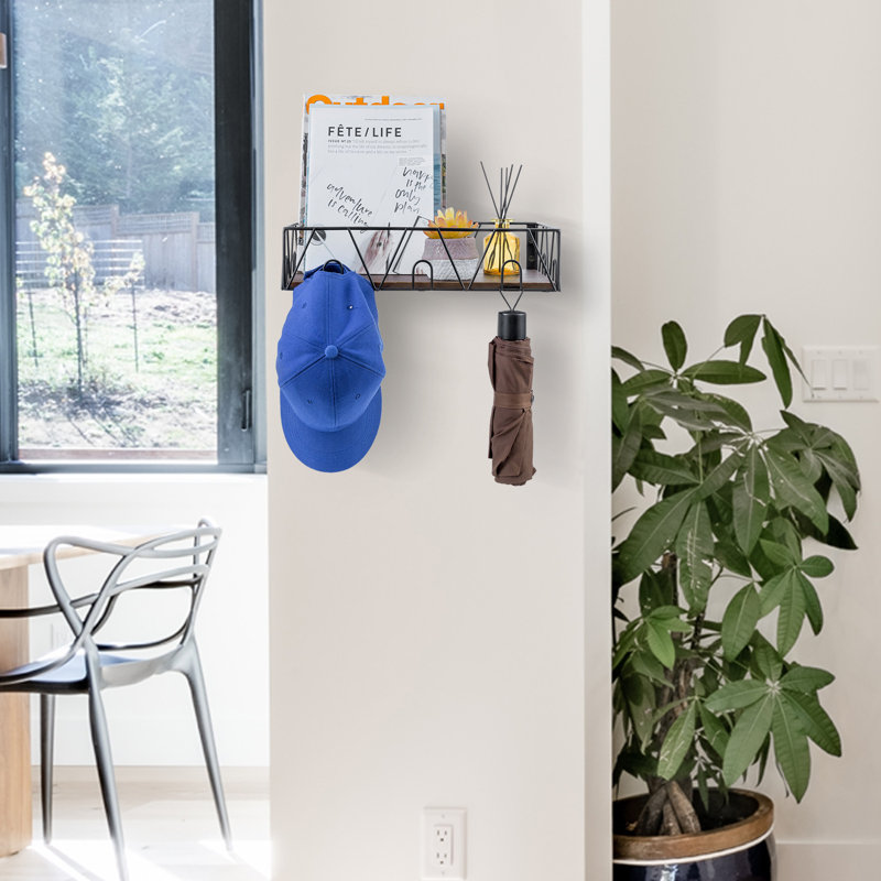 Metal Wire Wall Floating Shelf