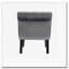 Chaise de salon en velours sans accoudoirs-1496763463