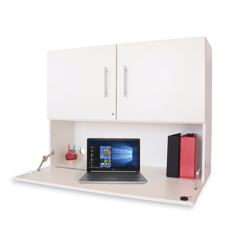 White Wall System 3 Compartment Manufactured Wood Classroom Cabinet