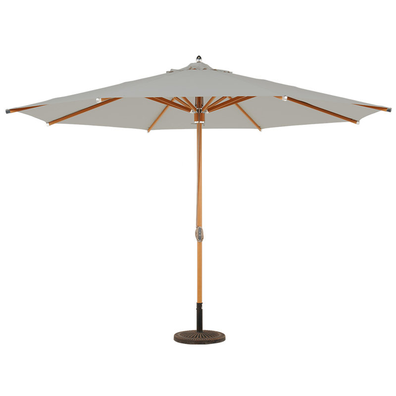 3.5m Market Parasol, Grey