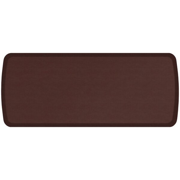 GelPro Comfort Kitchen Mat Anti Fatigue Floor Elite Vintage Leather Rustic Brown