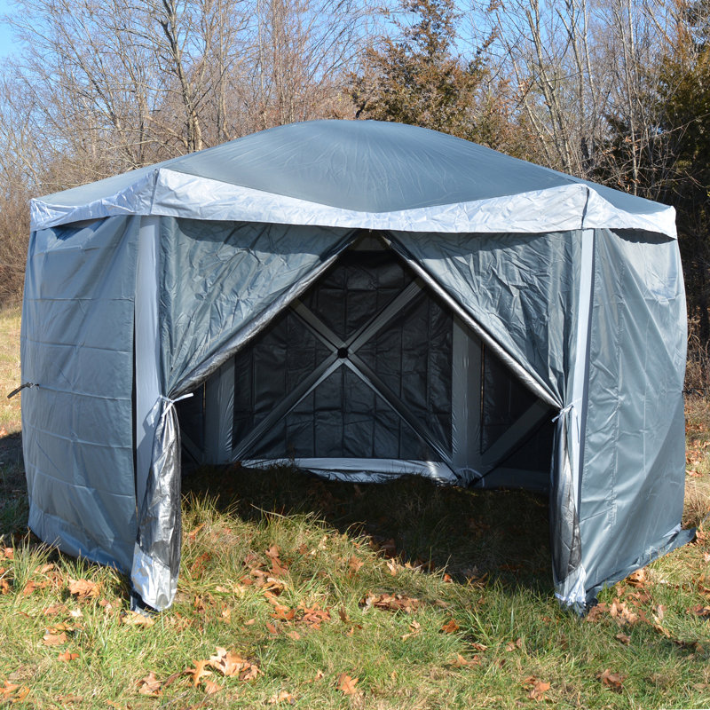 Pièces latérales solides pour tente-rideau escamotable - 6 sections