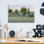 «Field of Sheep I» par Tim O'Toole, art mural en verre acrylique