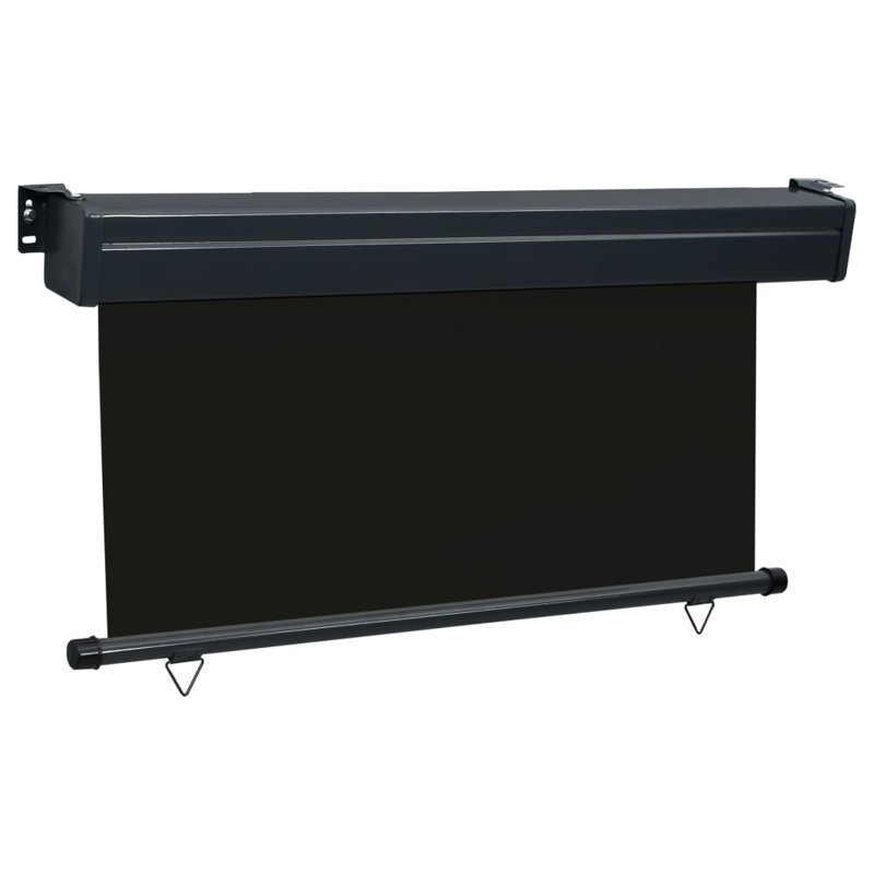 Dakota Fields Retractable Awning, 145 x 250 cm, Black