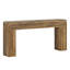 Table d'entrée en bois, console rustique, canapé