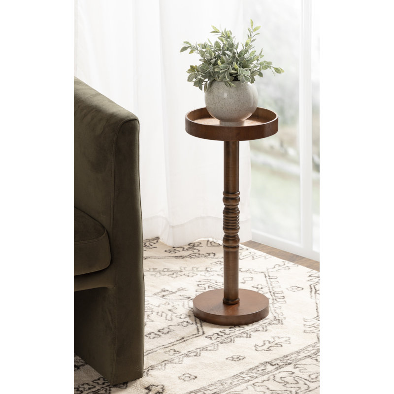 Hornby End Table, Rustic Brown