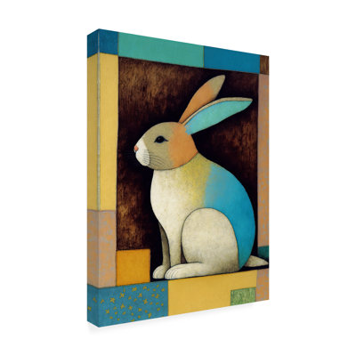 «Hamdo Treechild Bunny in the Box», reproduction sur toile tendue