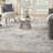 Briyith Abstract Machine Woven Polyester Area Rug in Gold/Gray-1495058547